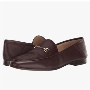 New Sam Edelman 7.5 Loraine Leather Loafers Shoes Womens